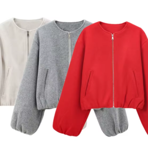 cozy aura cropped jacket